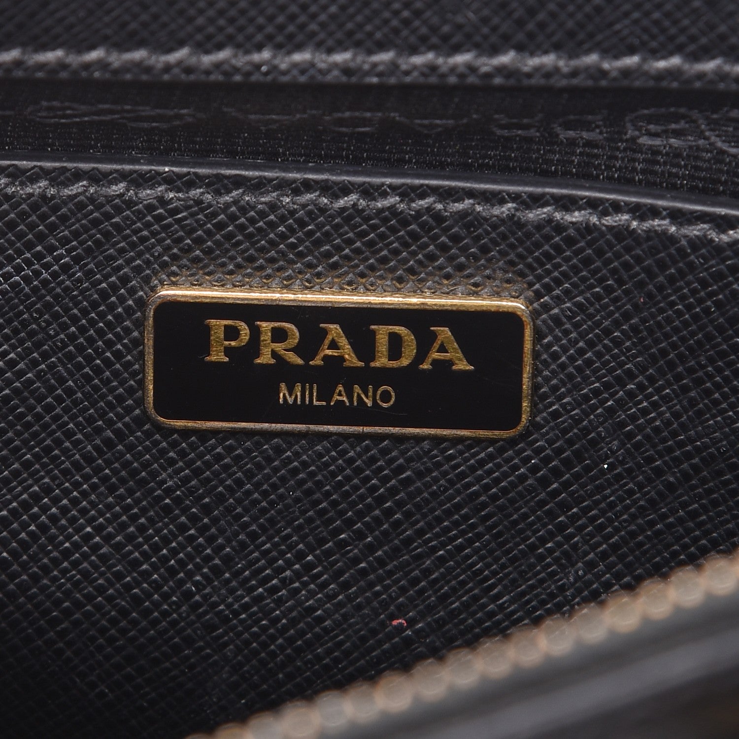 Prada Saffiano Lux Mini Galleria Double Zip Tote Black 8 of 11