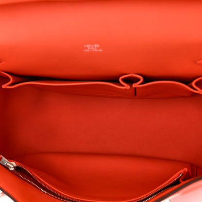 Hermes Swift Jypsiere 28 Orange Poppy 5 of 10