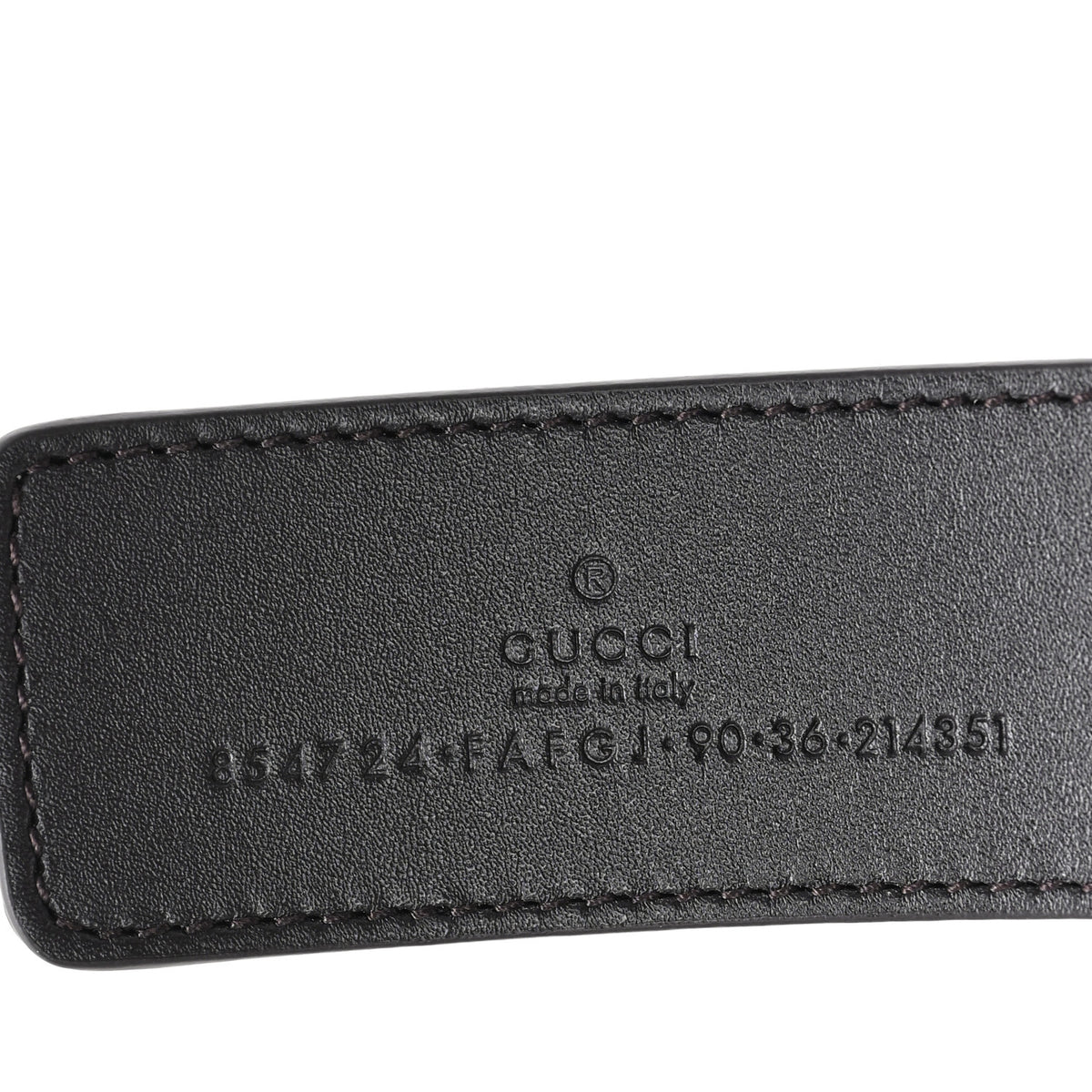 Gucci GG Supreme Monogram Reversible GG Marmont Belt 90 36 Beige Ebony New Acero 6 of 6