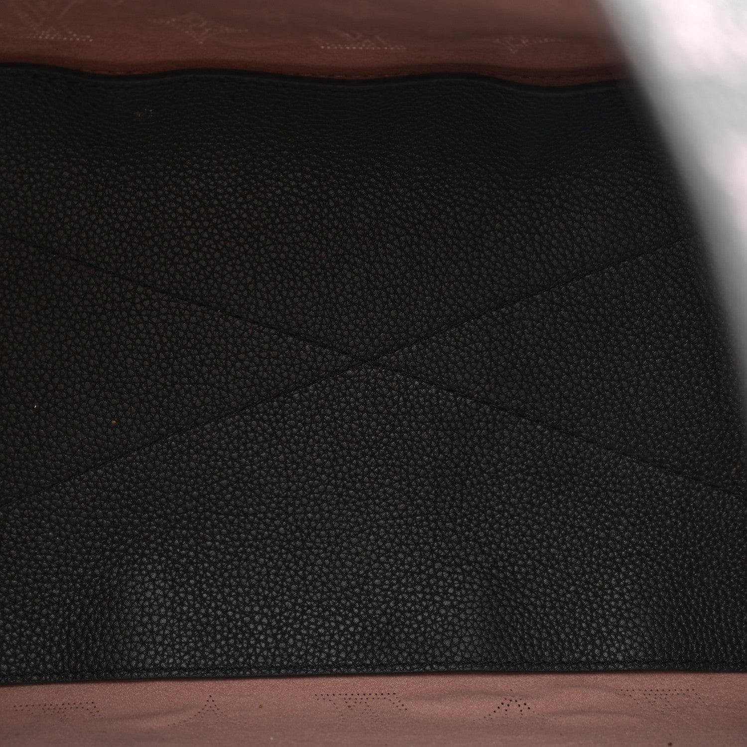 Louis Vuitton Mahina Carmel Hobo PM Black 5 of 9