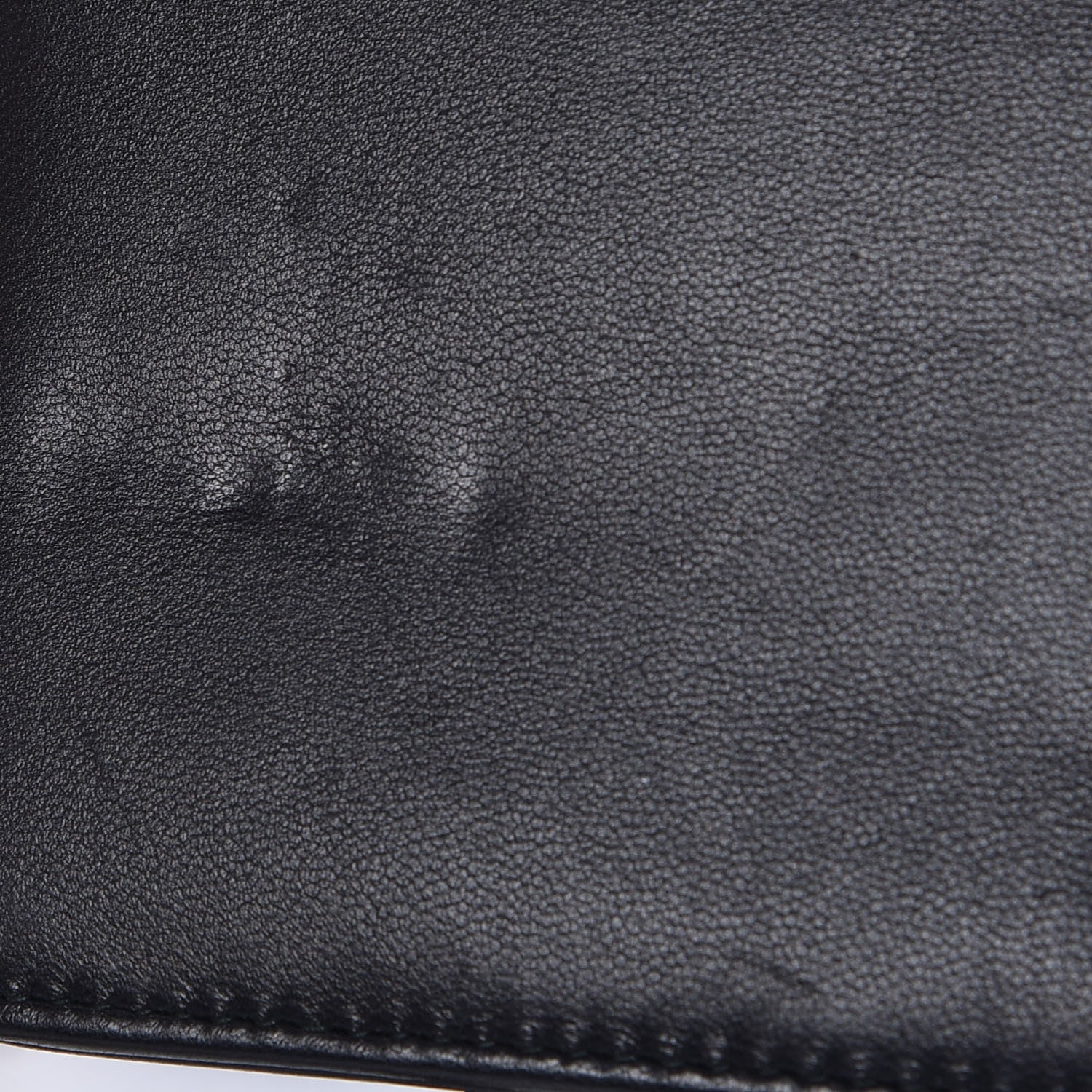 Chanel Goatskin Quilted Diamond CC Wallet On Chain WOC Black 11 of 13