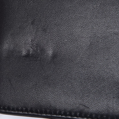 Chanel Goatskin Quilted Diamond CC Wallet On Chain WOC Black 11 of 13