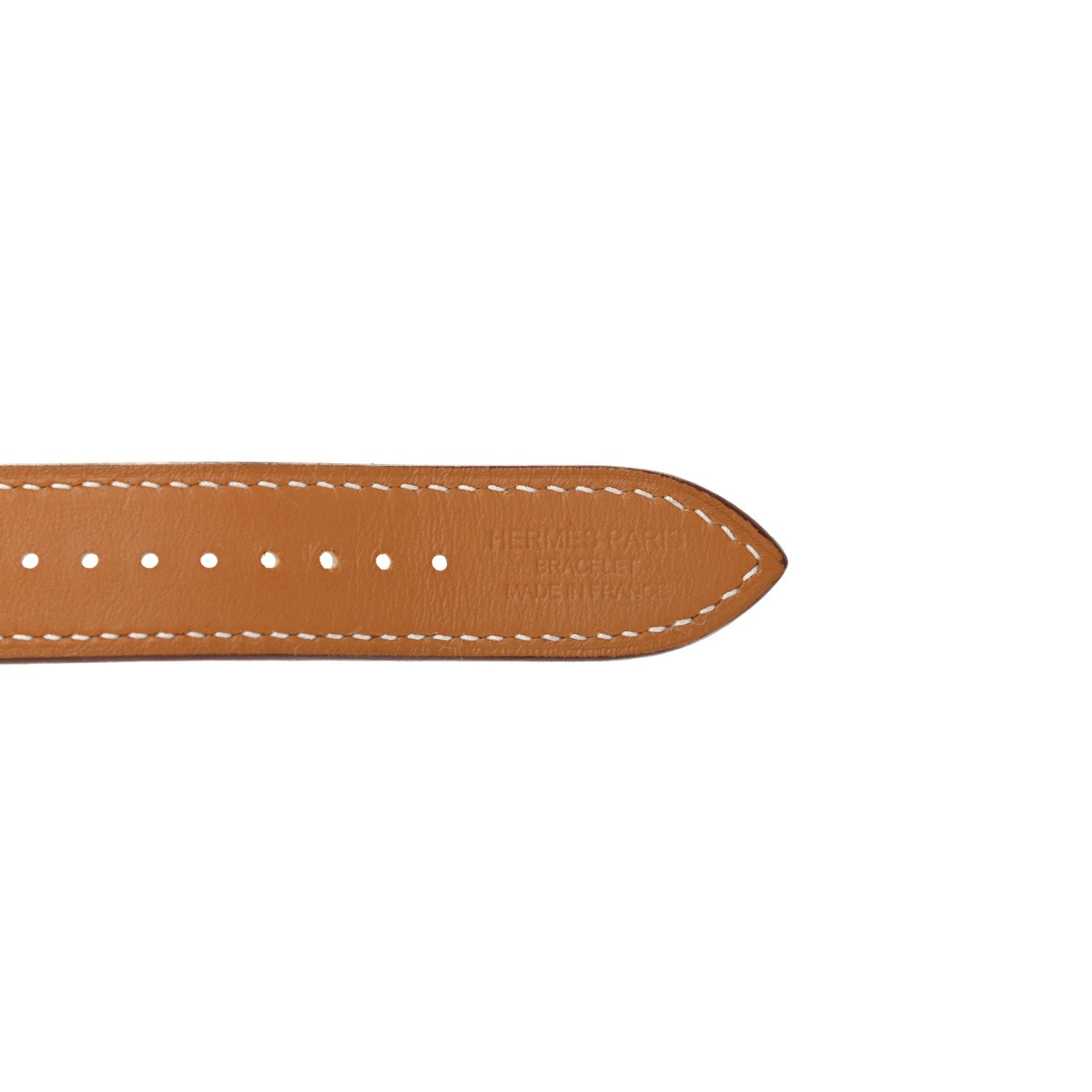 Hermes Swift Della Cavalleria Print 40mm Apple Double Tour Watch Strap White 5 of 6