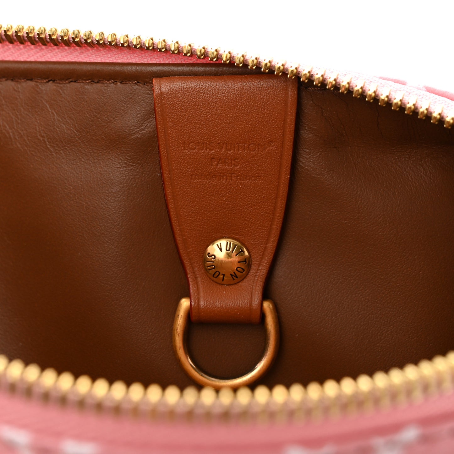 Calfskin Monogram Speedy P9 Bandouliere 25 Pink Sakura