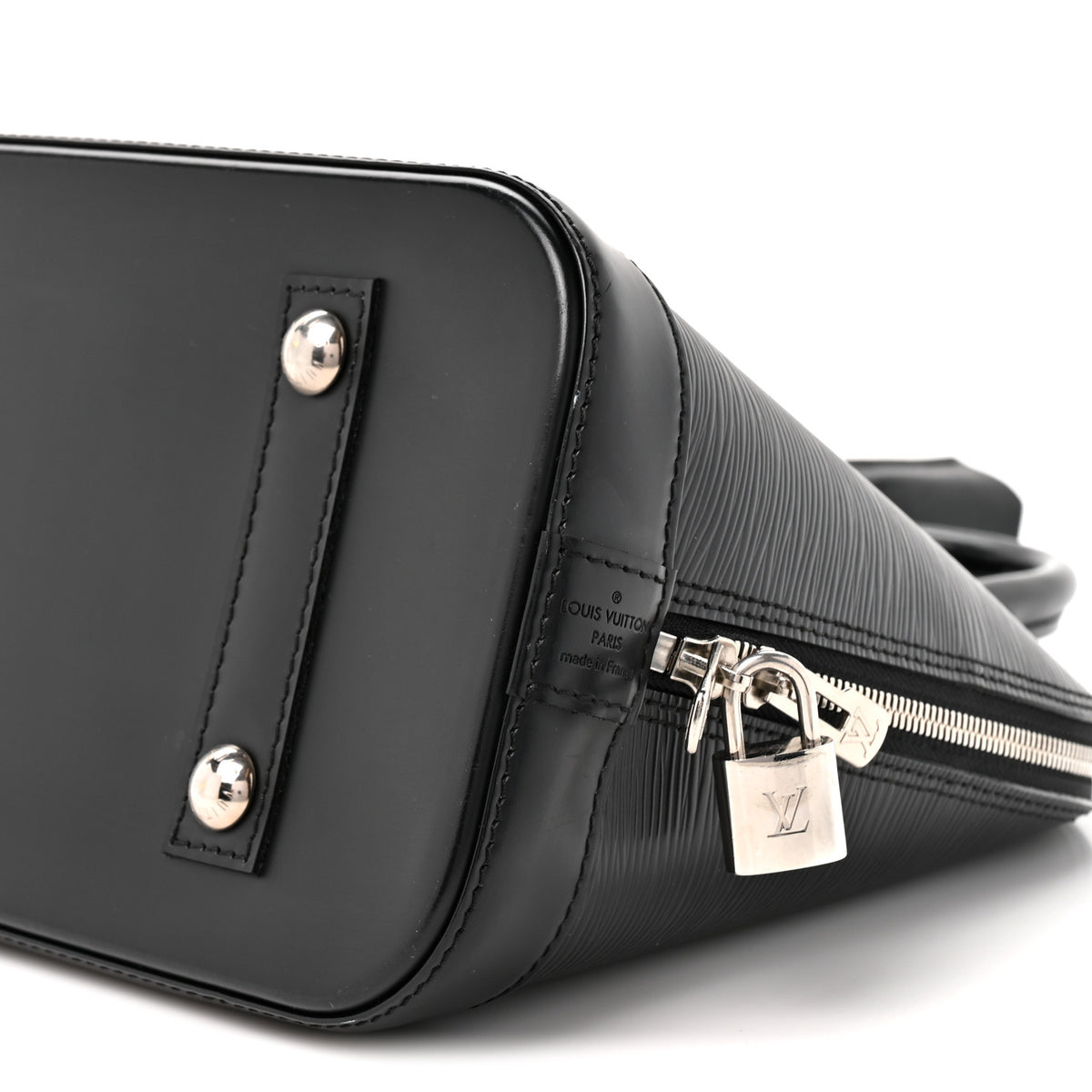 Louis Vuitton Epi Alma PM Black 8 of 9