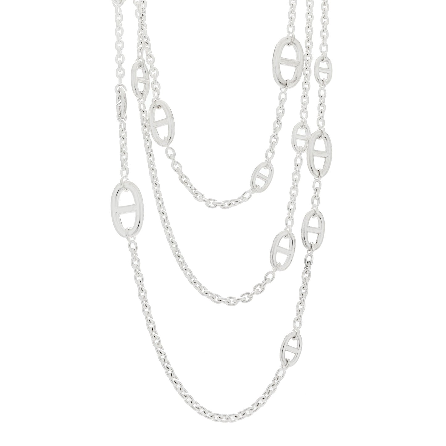 Sterling Silver Farandole Necklace 160