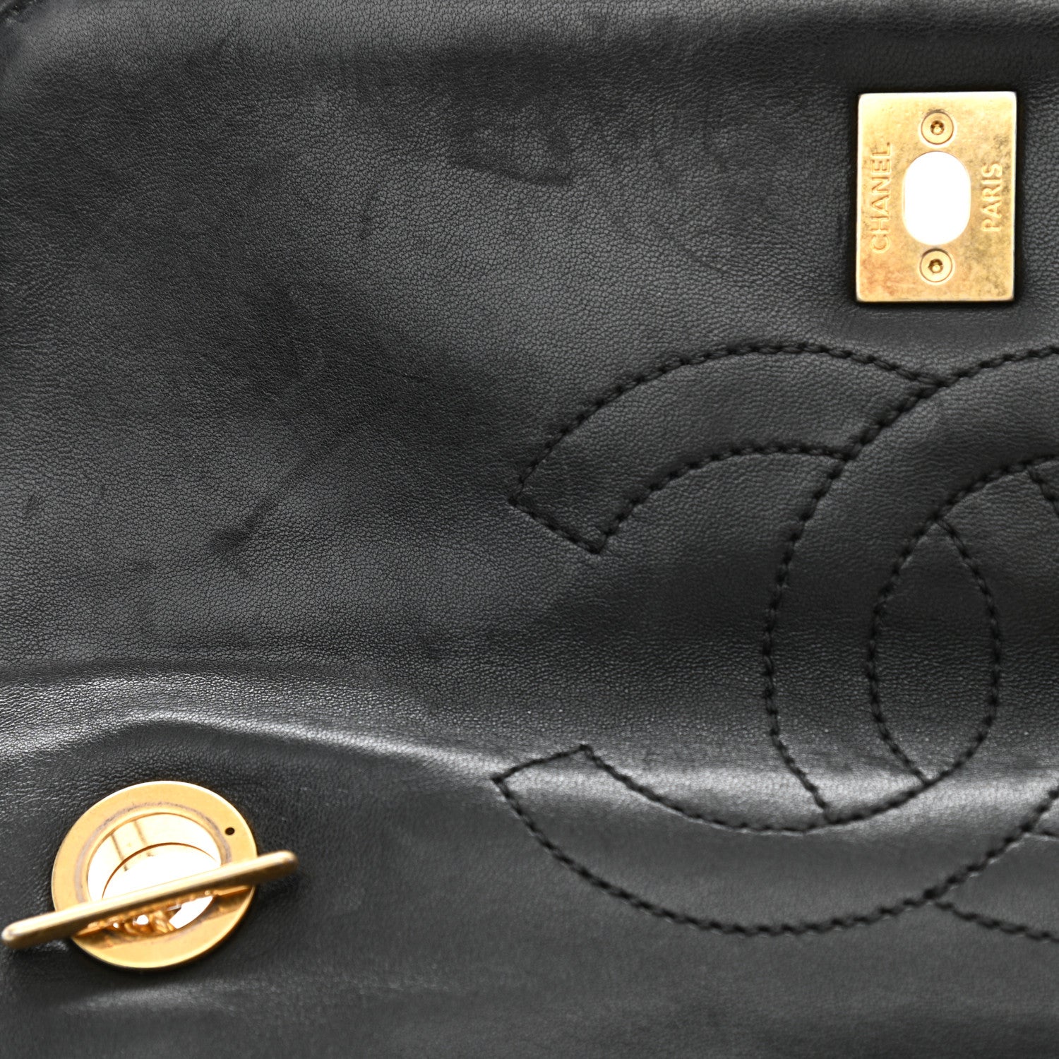 Chanel Lambskin Quilted Small Trendy CC Dual Handle Flap Bag Black 10 of 13