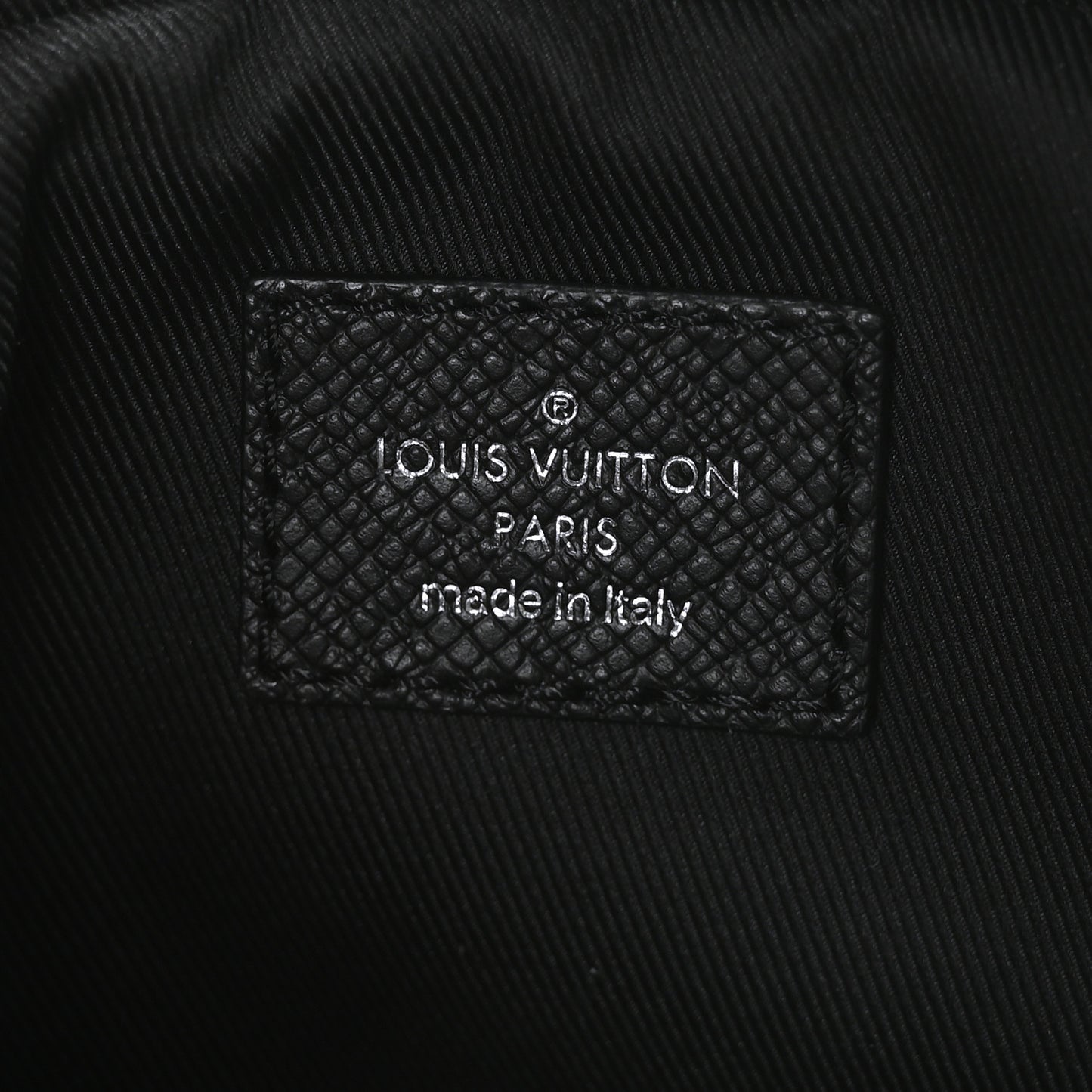 Taiga Monogram Outdoor Bumbag Black