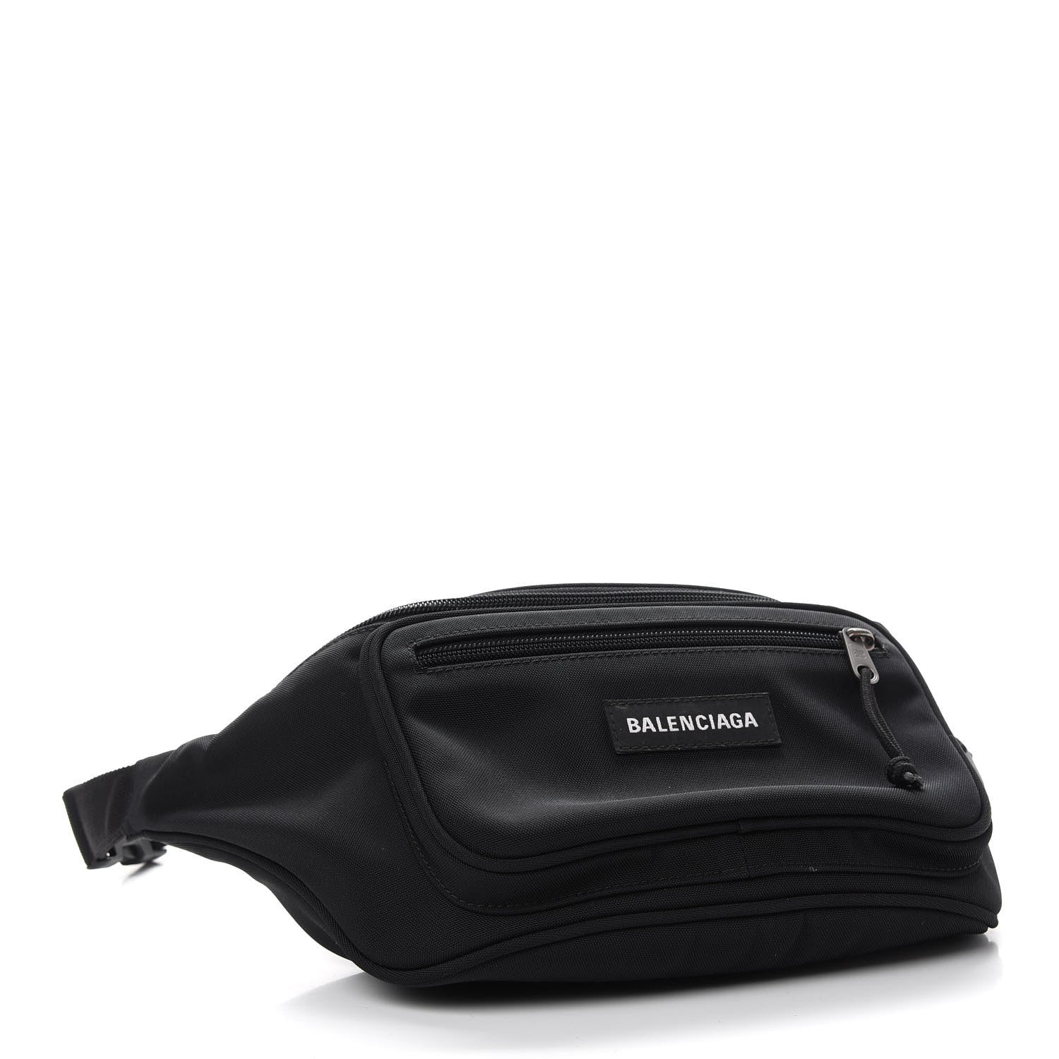 Balenciaga Nylon Canvas Explorer Beltpack Black White 4 of 10