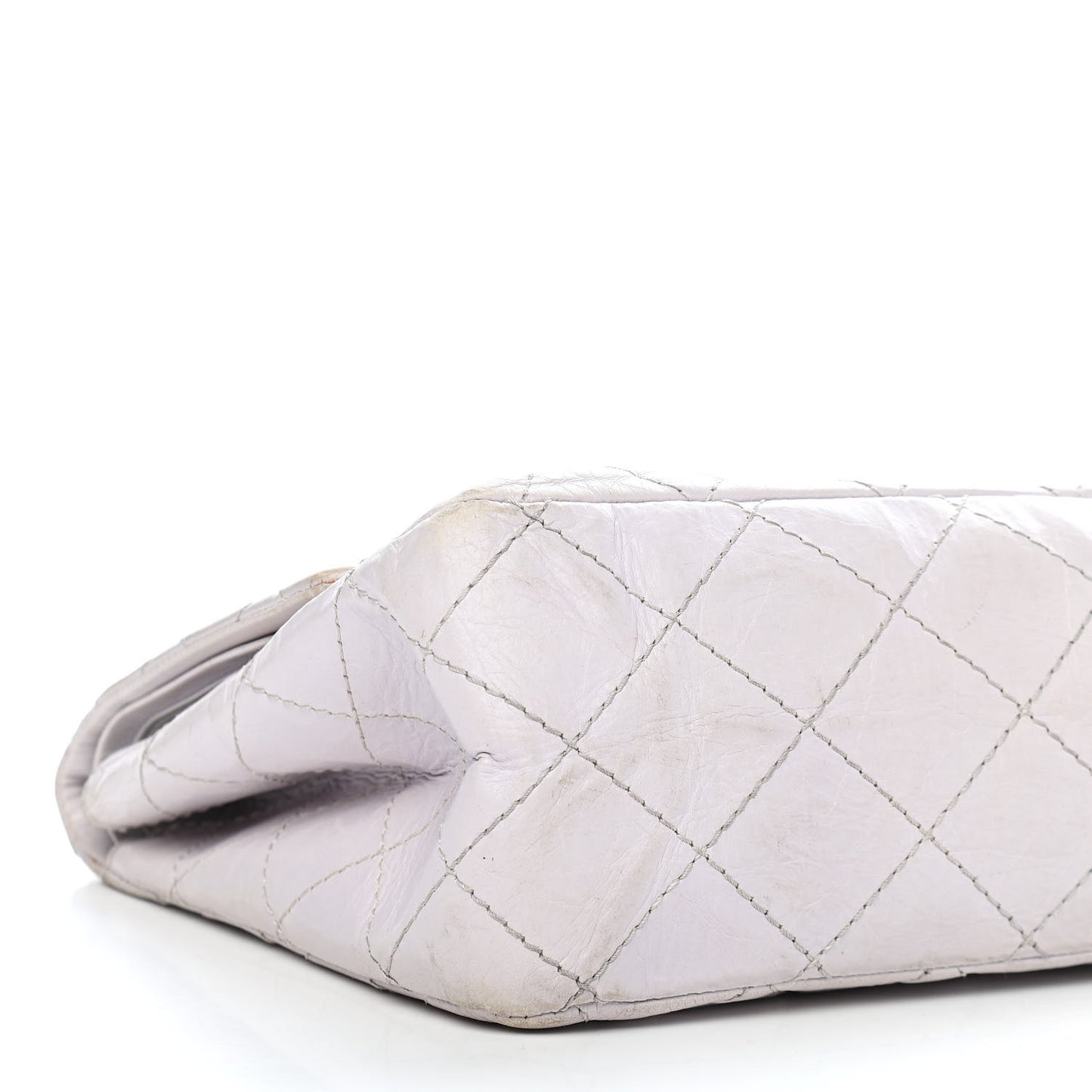 Aged Calfskin 2.55 Reissue 227 Flap White