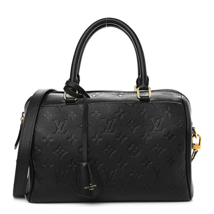 Louis Vuitton Empreinte Speedy Bandouliere 25 NM Black 1 of 11