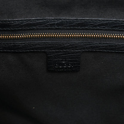 Gucci Monogram Large Jolicoeur Tote Black 6 of 10