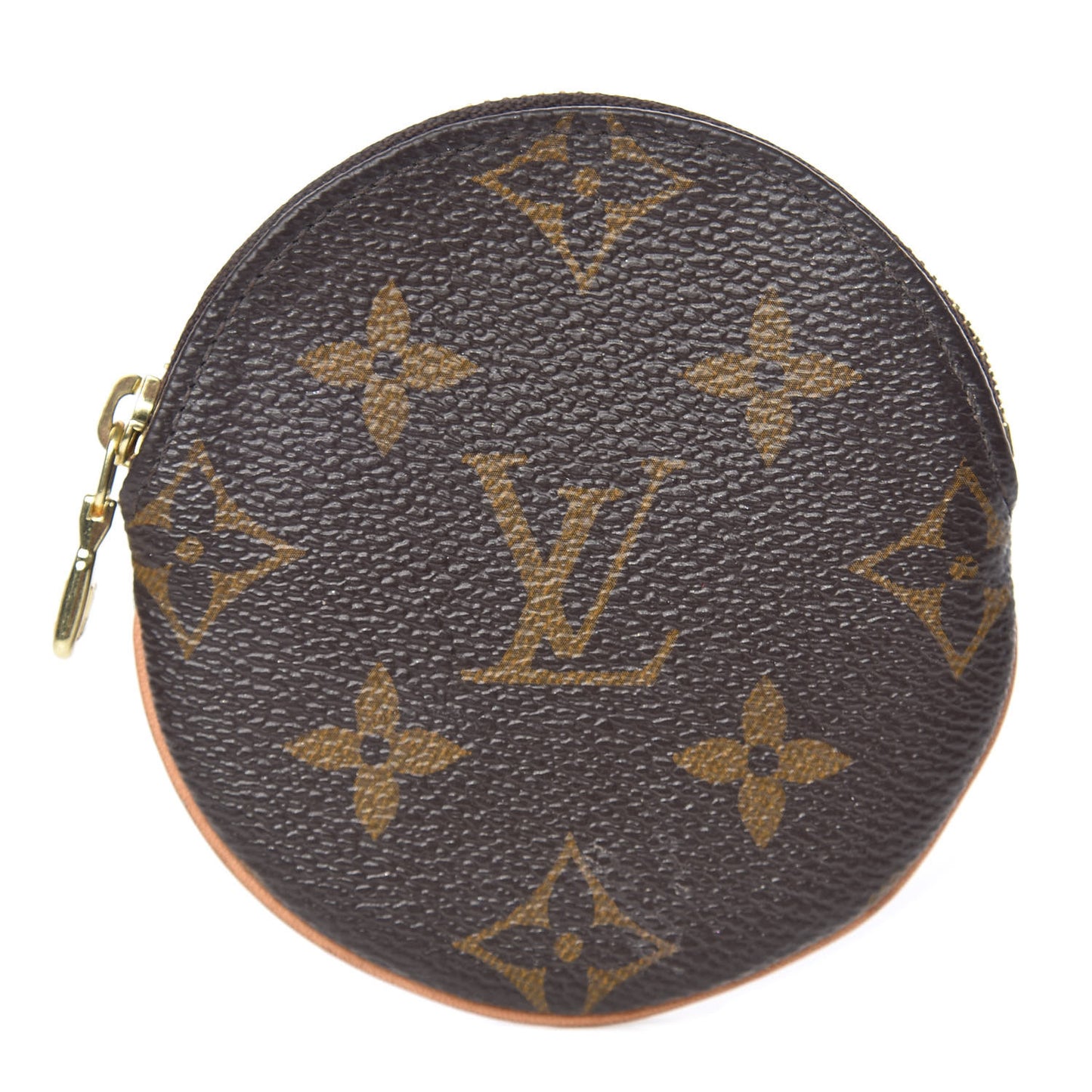 Monogram Round Coin Purse