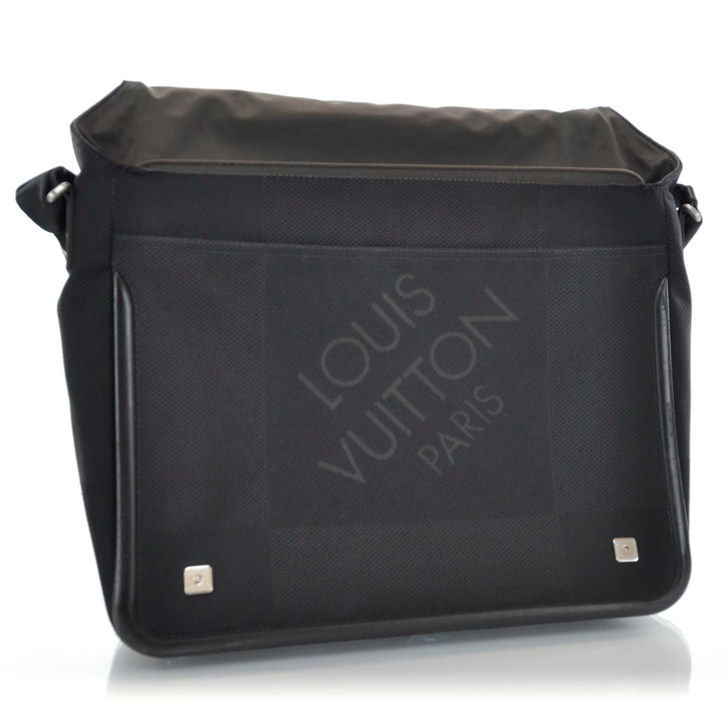 Louis Vuitton Damier Geant Messenger Bag Black 7 of 11