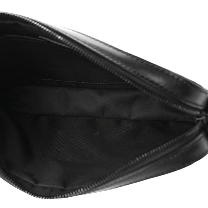 Louis Vuitton Calfskin Monogram Shadow Duo Messenger Black 4 of 8