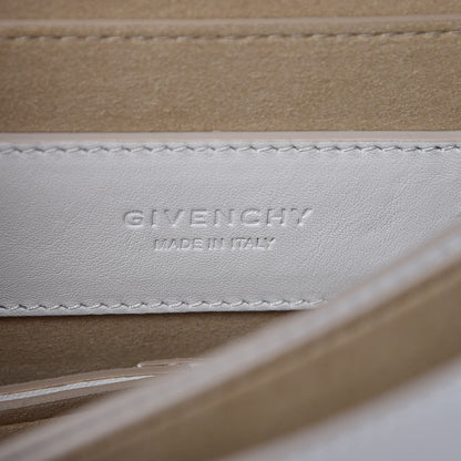 Givenchy Calfskin Small Whip Top Handle Crossbody White 9 of 9
