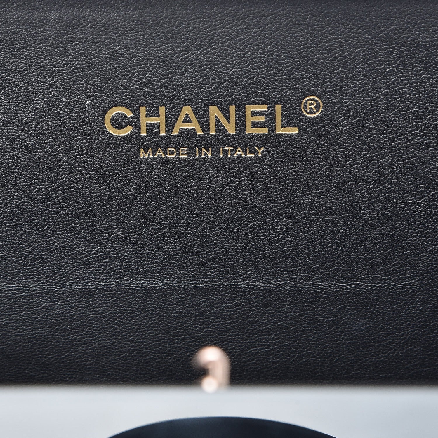 Chanel Plexiglass Crystal CC Minaudiere Clutch Black Copper 6 of 9