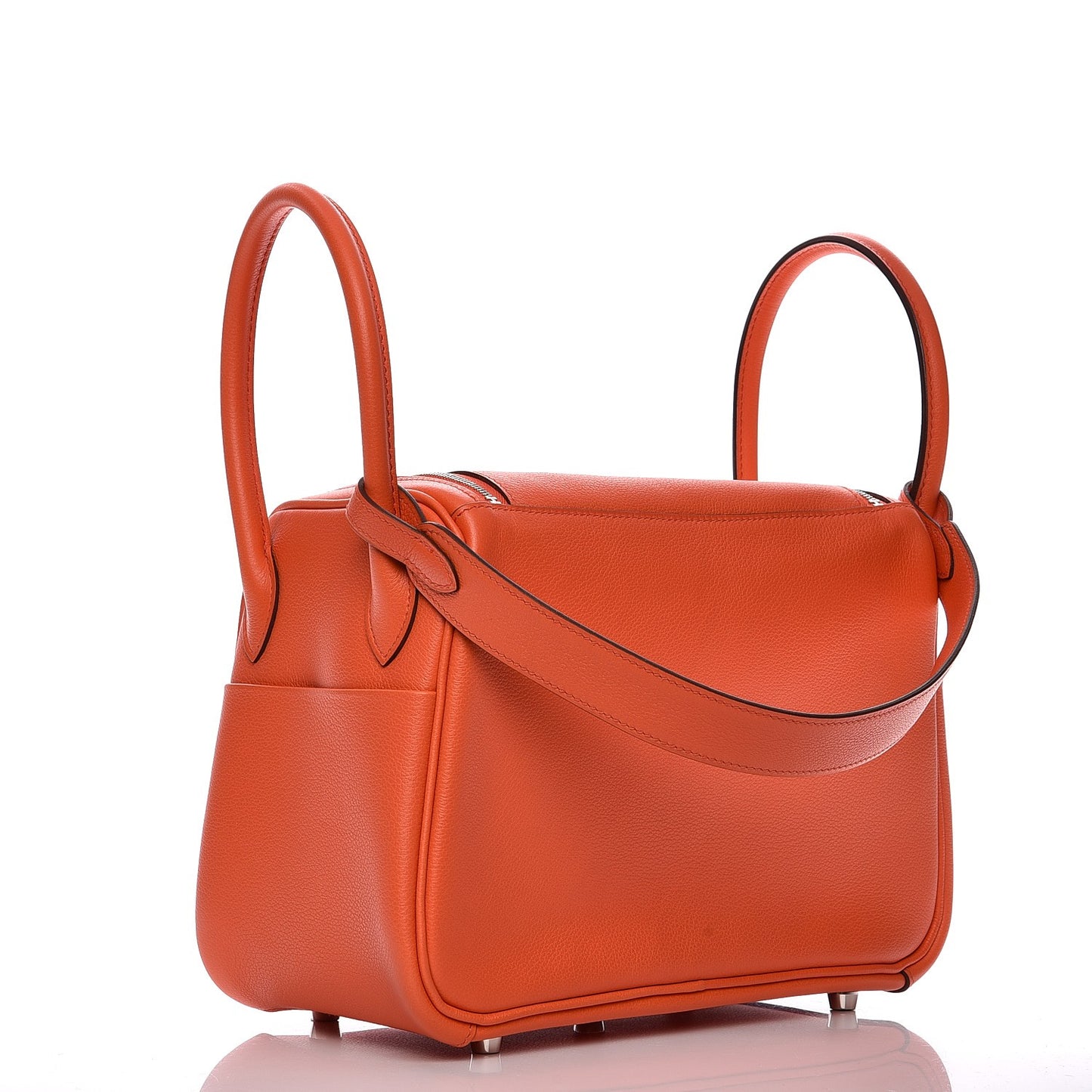 Taurillon Clemence Lindy 26 Orange Poppy