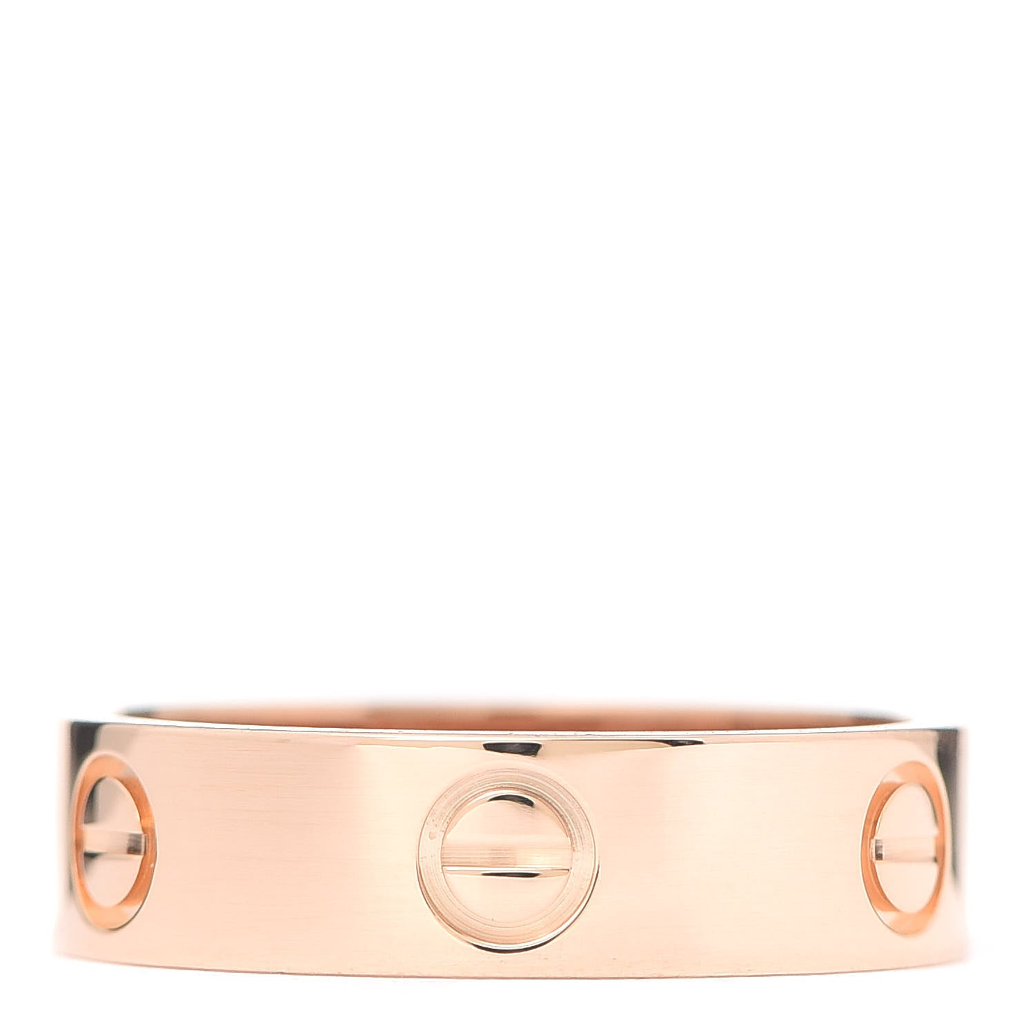 Cartier 18K Pink Gold 5.5mm LOVE Ring 58 8.25 3 of 5