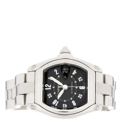Cartier Stainless Steel 37mm Roadster Automatic Watch Black 2 of 4