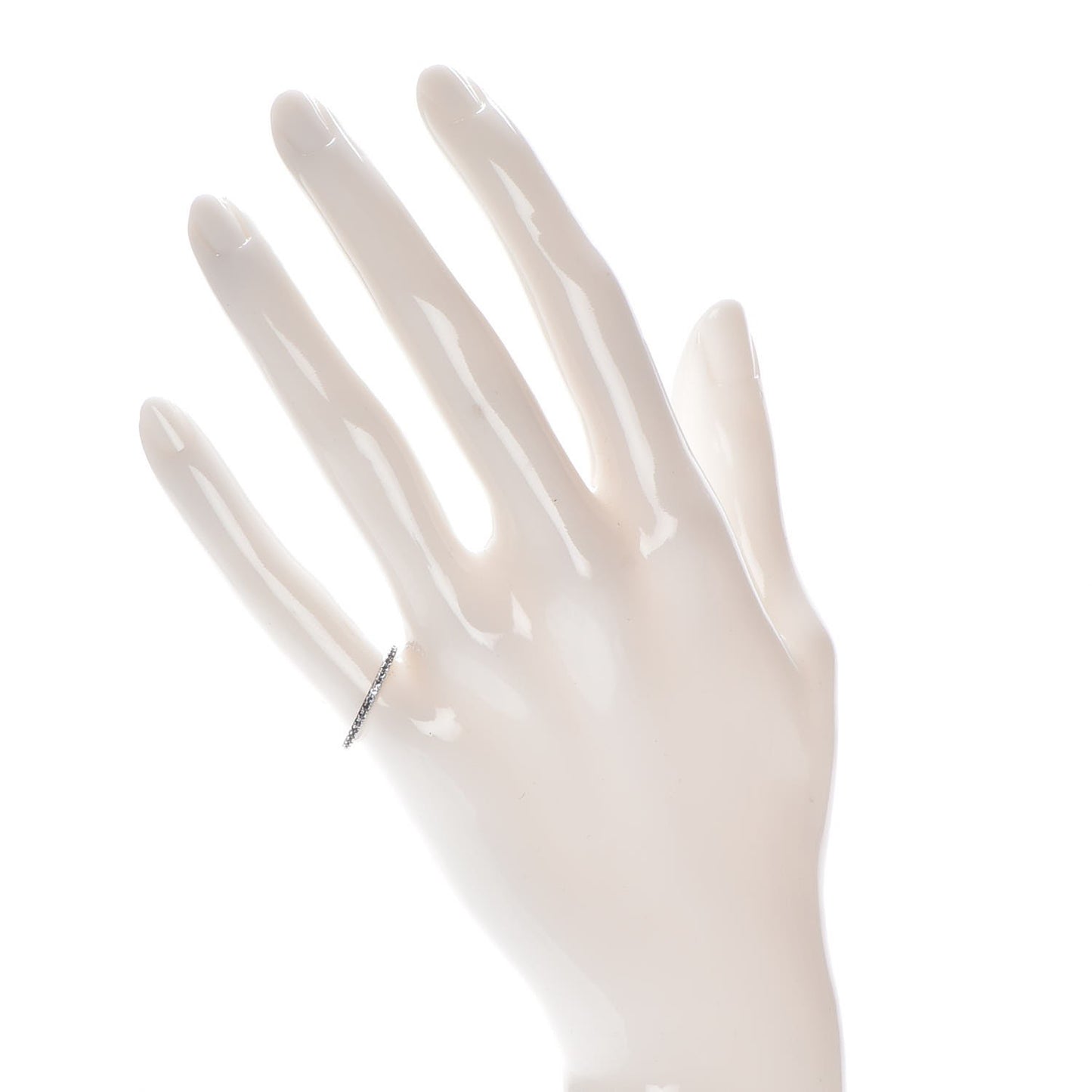 18K White Gold Iolite Metro Ring 4.25