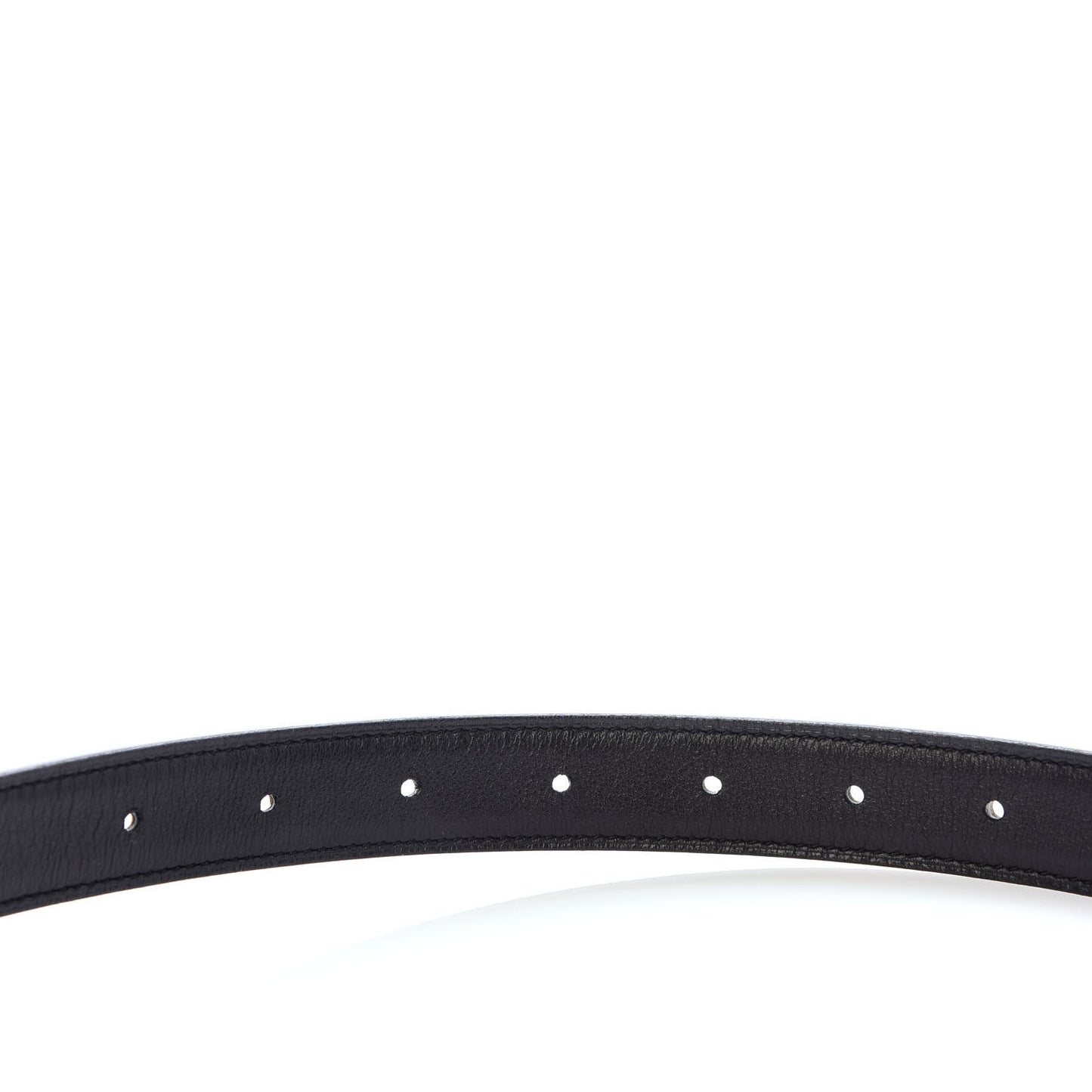 Swift Epsom 24mm Mini Constance H Belt 80 Black Etoupe