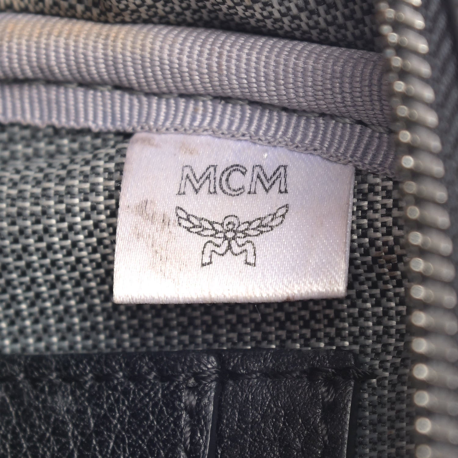MCM Visetos Side Stud X-Mini Stark Bebe Boo Backpack Black 7 of 8