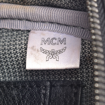 MCM Visetos Side Stud X-Mini Stark Bebe Boo Backpack Black 7 of 8
