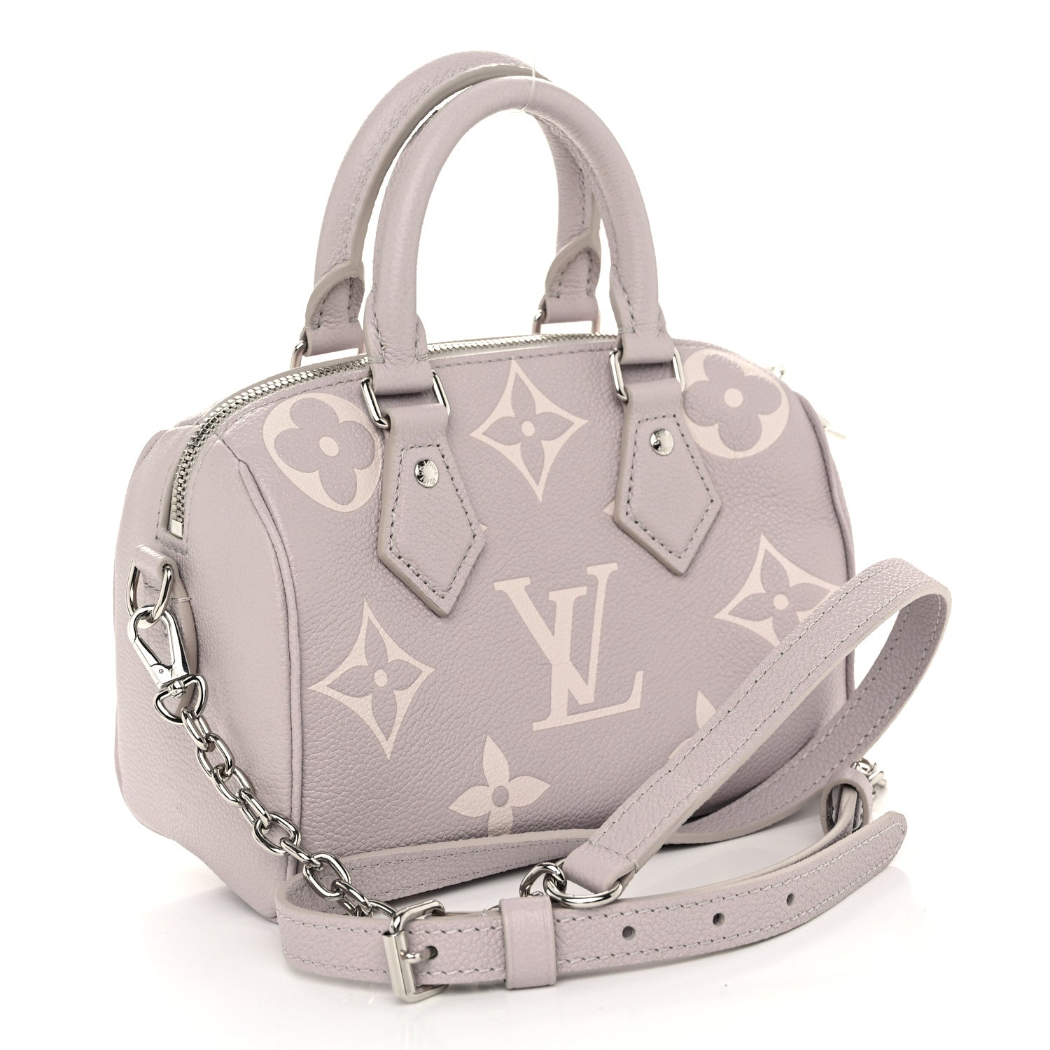 Louis Vuitton Empreinte Monogram Giant Speedy Bandouliere 20 Quartz 3 of 10