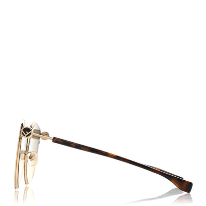 Fendi Cat Eye F is Fendi Sunglasses FF 0395/F/S Gold 3 of 7