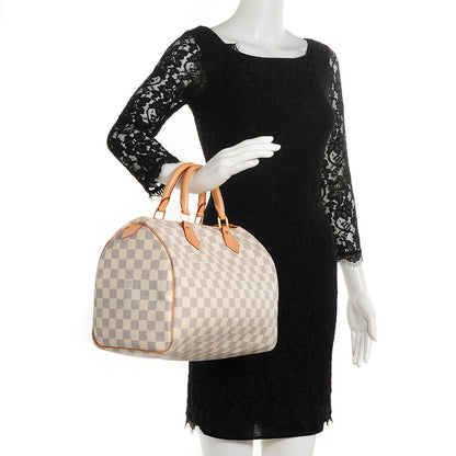 Louis Vuitton Damier Azur Speedy 30 2 of 8