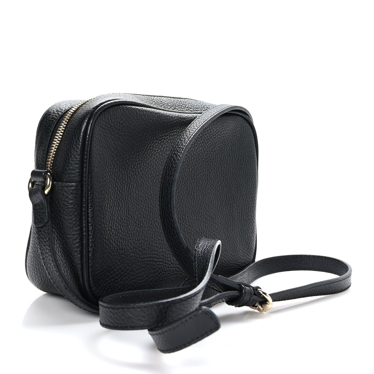 Gucci Pebbled Calfskin Small Soho Disco Bag Black 3 of 10