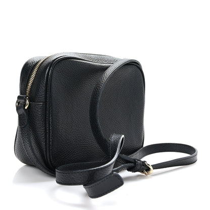 Gucci Pebbled Calfskin Small Soho Disco Bag Black 3 of 10
