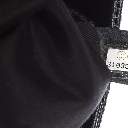 Chanel Caviar Quilted Sweet Classic Shopping Tote Black 7 of 10