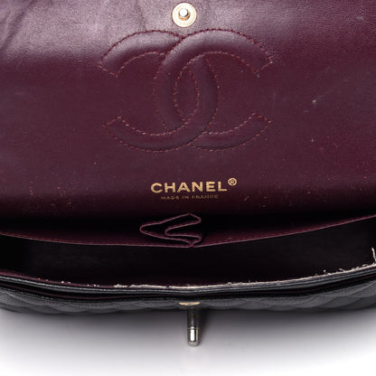 Chanel Caviar Quilted Medium Double Flap Black 6 of 39