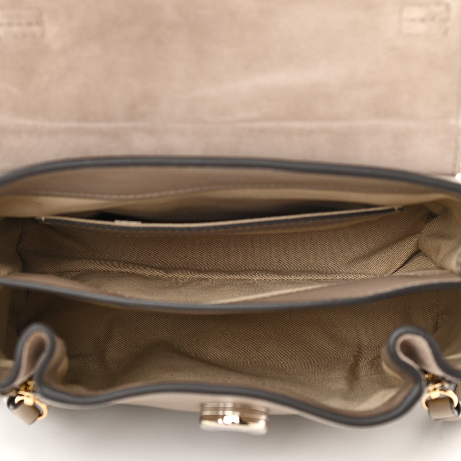 Chloe Calfskin Mini Faye Day Shoulder Bag Motty Grey 5 of 10