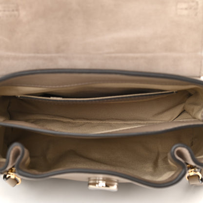 Chloe Calfskin Mini Faye Day Shoulder Bag Motty Grey 5 of 10