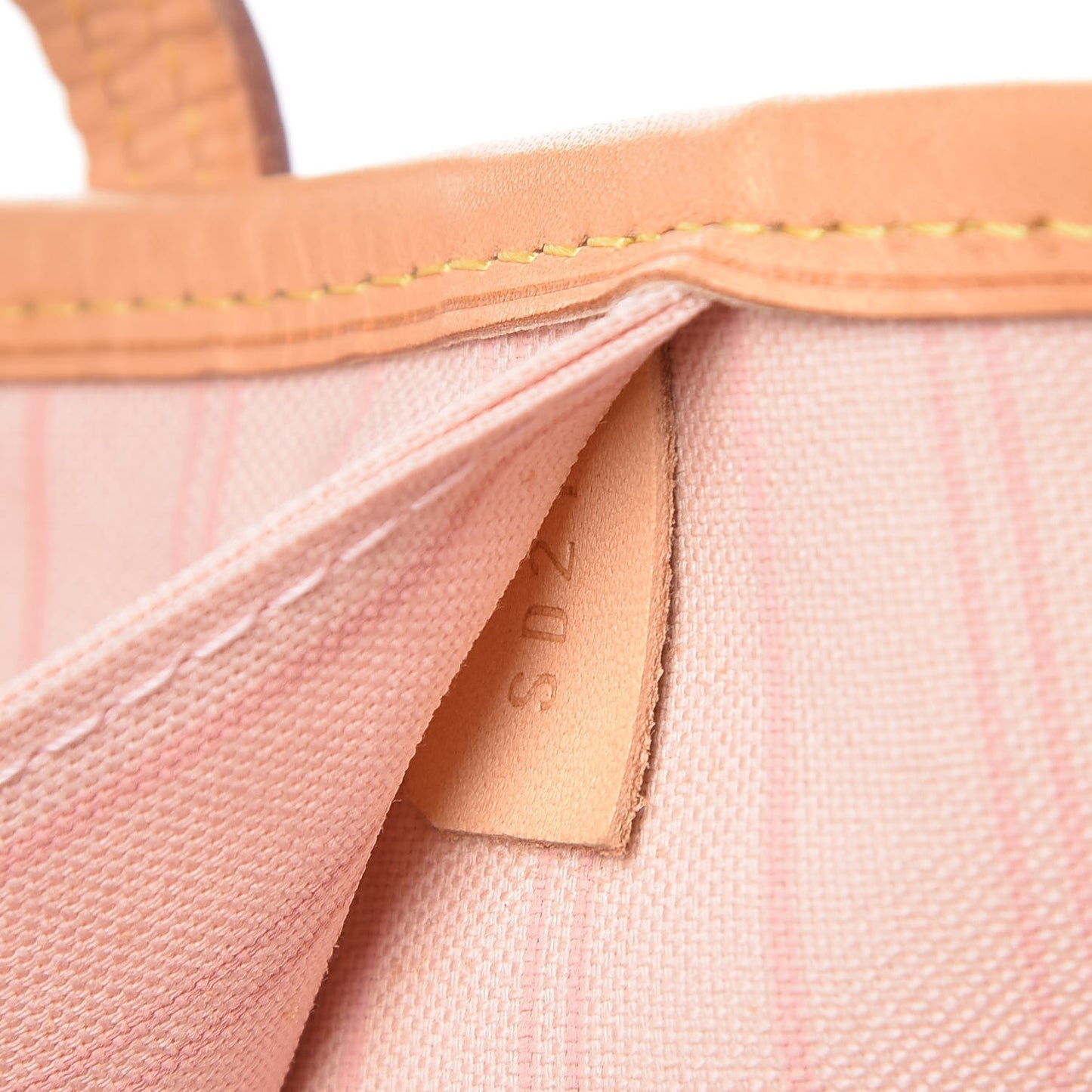 Damier Azur Neo Neverfull MM Rose Ballerine