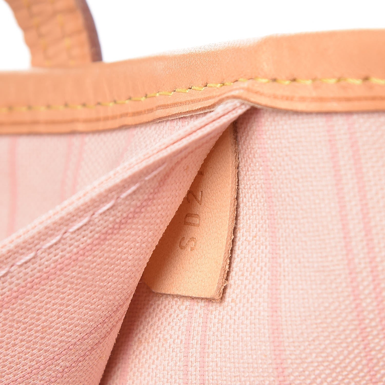 Louis Vuitton Damier Azur Neo Neverfull MM Rose Ballerine 9 of 9