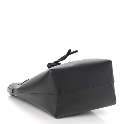 Mansur Gavriel Calfskin Mini Bucket Bag Dolly Black 4 of 9