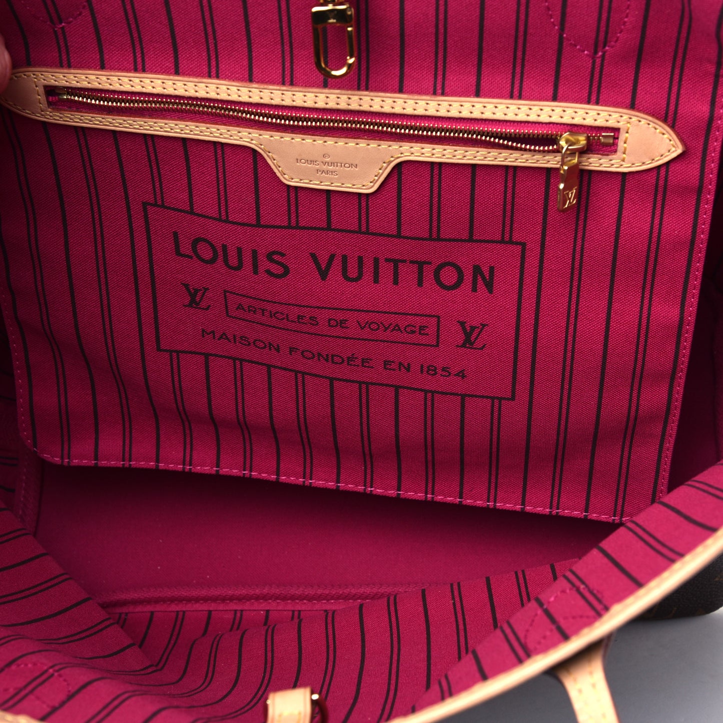 Monogram Neo Neverfull MM Pivoine