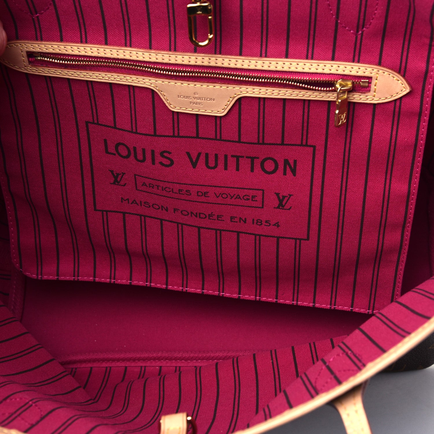 Louis Vuitton Monogram Neo Neverfull MM Pivoine 4 of 6