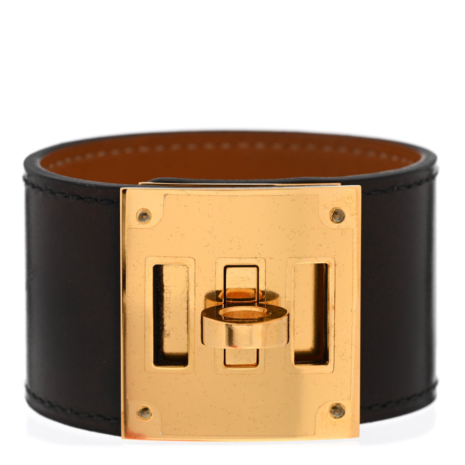 Hermes Box Kelly Dog Bracelet Black 1 of 6