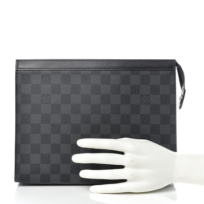 Louis Vuitton Damier Graphite Pochette Voyage MM 2 of 9