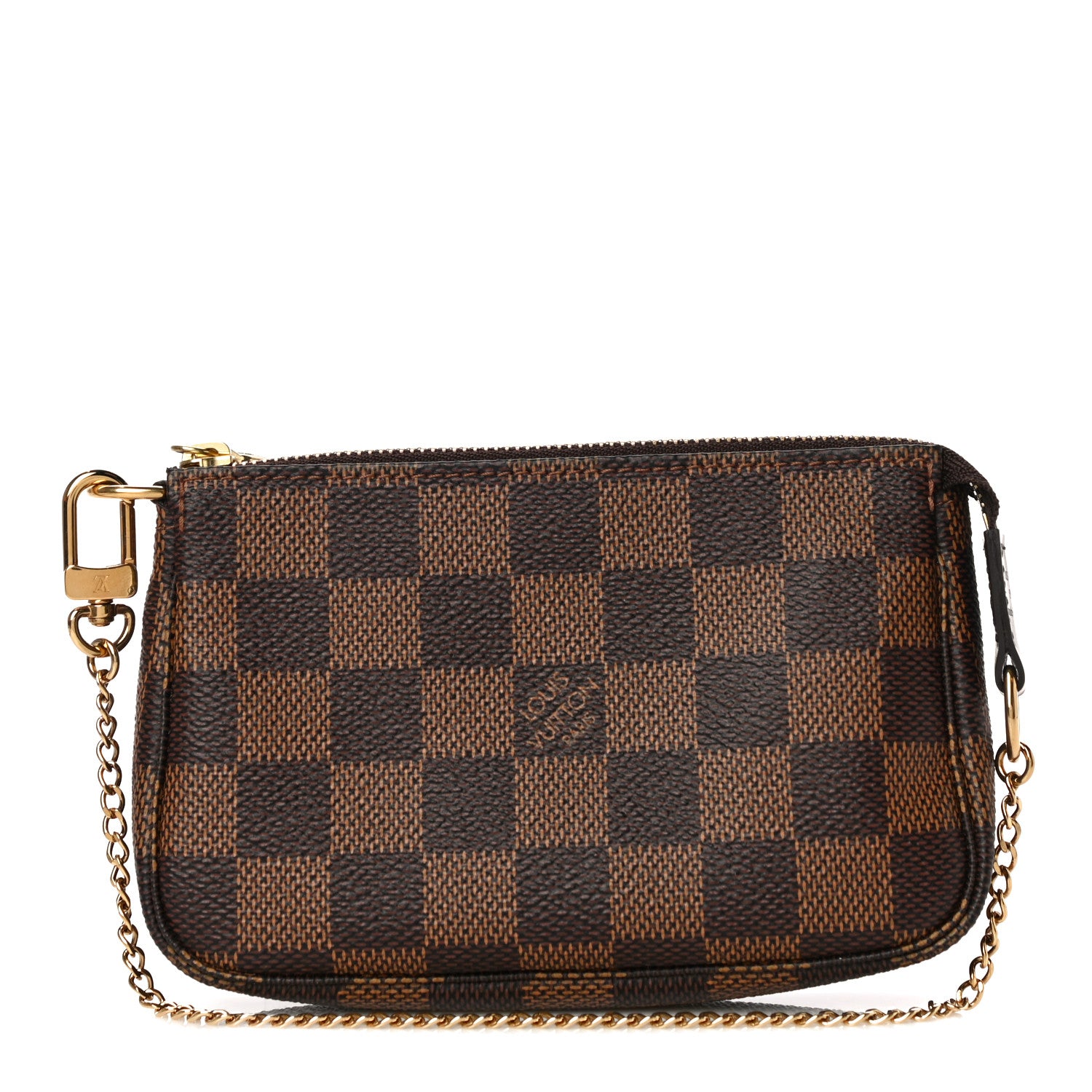 Louis Vuitton Damier Ebene Mini Pochette Accessories 1 of 10