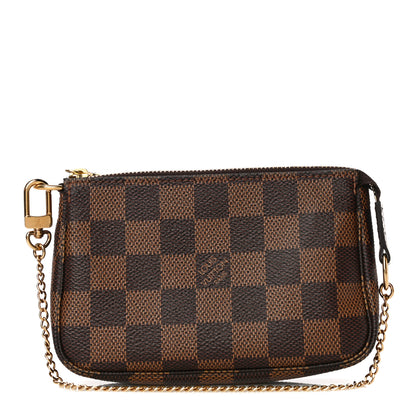 Louis Vuitton Damier Ebene Mini Pochette Accessories 1 of 10