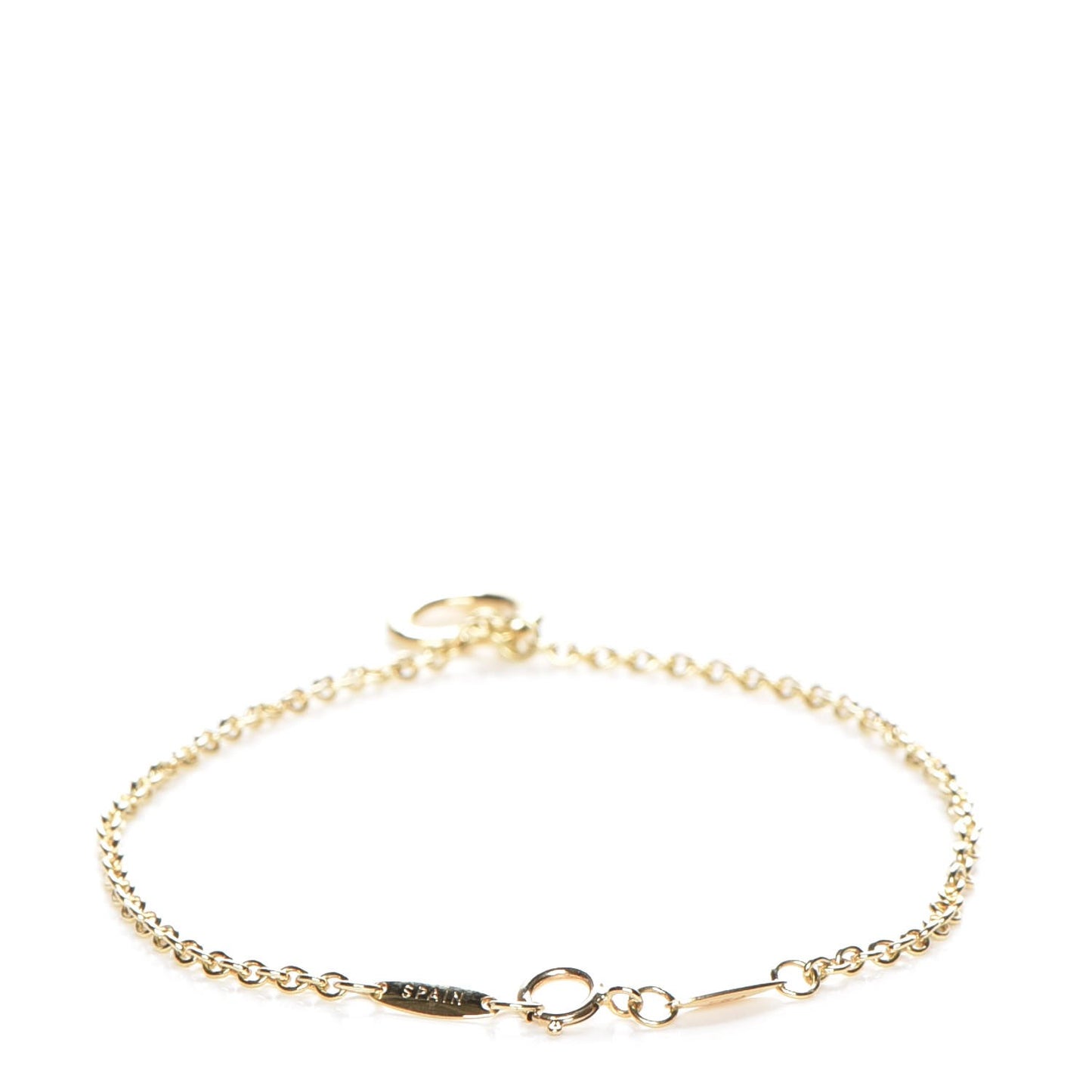 18K Yellow Gold Elsa Peretti Open Heart Bracelet