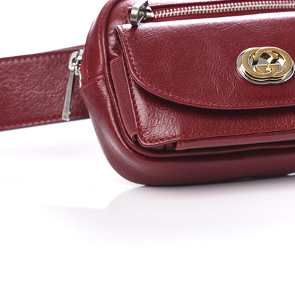 Gucci Fluffy Calfskin Mini Morpheus Belt Bag 90 36 Red 8 of 11