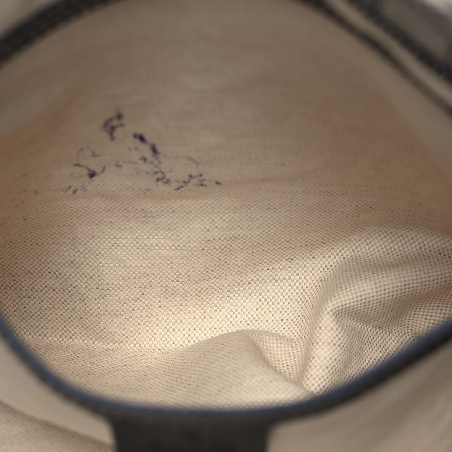 GG Plus Monogram Large Flat Messenger Bag Beige Blue