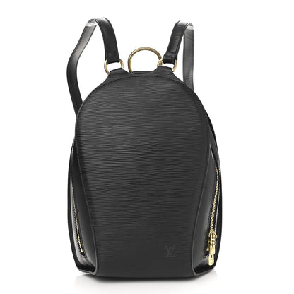 Louis Vuitton Epi Mabillon Backpack Black 1 of 14